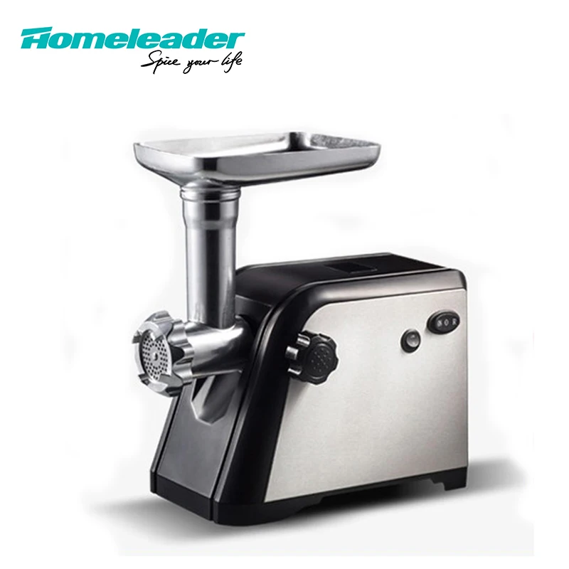 

Homeleader Vegetable Food Meat Grinder Sausage 800W Electric Meat Cutting Machine Has Three Blades Of Stainless Steel Plate