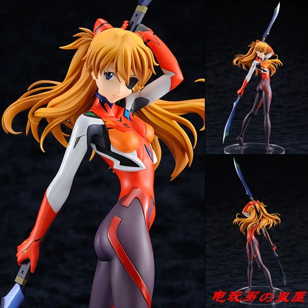 

EVA Neon Genesis Evangelion Soryu Asuka Langley Plugsuit 1/6 Scale PVC Action Figure Collectible Model Toy 28cm