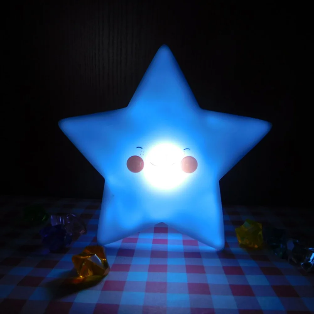 Лампы светодиодный ночник звезда Новинка Luminaria декоративные Детские Настольные