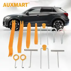 Auxmart 12 шт. радио удалению Tool Kit радио Панель межкомнатных дверей клип Панель Прая инструмент Отделка приборной панели удаления открытие