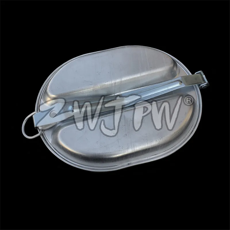 

WWII WW2 G.I. USMC STAINLESS STEEL MESS TIN KET MEAT CAN OUTDOOR CAMPING LUNCH BOX  US/102101