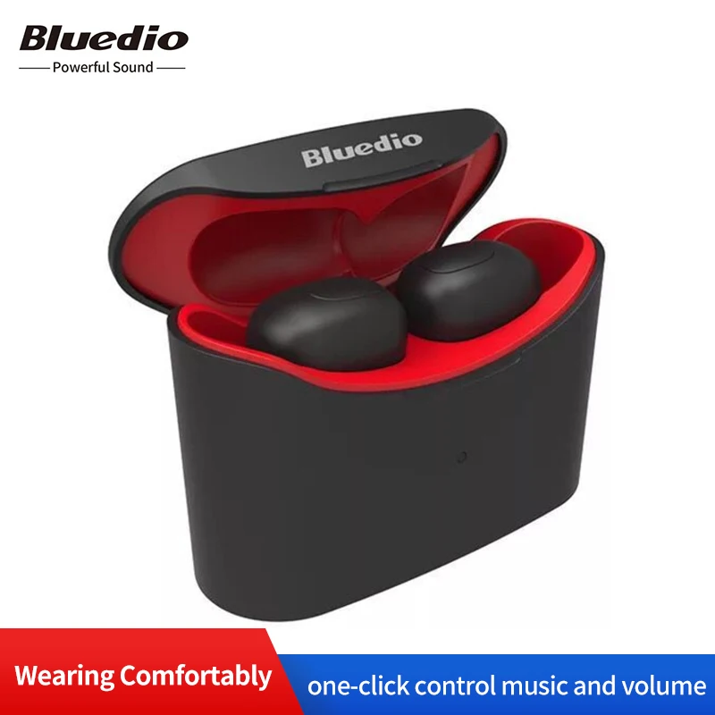 Оригинальные мини наушники Bluedio T elf TWS BT 5 0 3D стереонаушники беспроводная