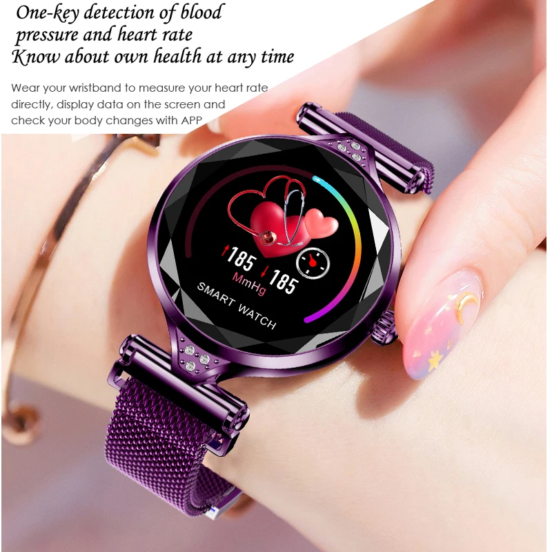 Fashion Women Smart Fitness Bracelet Heart Rate tracker Blood Pressure Smart Watch pulsera inteligente for Girlfriend