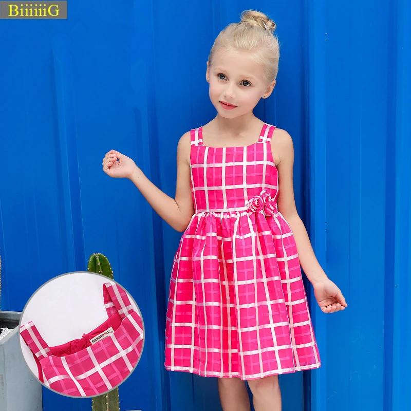 BIIIIIIG Spring Summer Girl Casual Dress Kids Party Dresses lovely Baby