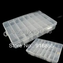 Стразы Квадратный Контейнер для хранения, 24 Сетки сверлильный ящик, алмазная коробка обязательно для дизайна ногтей