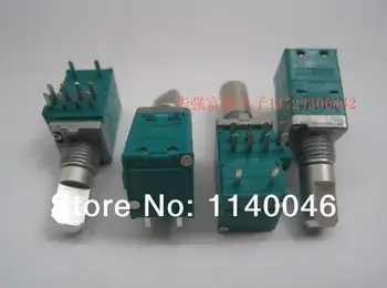 

Imported Japanese ALP precision potentiometer RD097 twin 8-pin B50K volume potentiometer with switch 15F