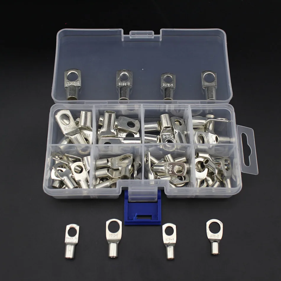 Виды обжимных клемм для проводов. Клемма обжимная для провода 10 мм. Клемма обжимная auk 2530. Клеммы обжимные для проводов 12 вольт. Набор обжимных наконечников для проводов, 1640 шт.