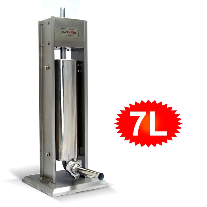  3L/5L/7L Manual Sausage Syringe Commercial Stainless Steel Sausage Filling Machine Kitchen Meat Stu - 32962749839