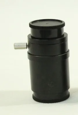 0.5X C-mount адаптер для объектива 1/2 1/3 1X CTV адаптер для SZM Тринокулярный Стерео микроскоп аксессуары для камеры - Цвет: 1X