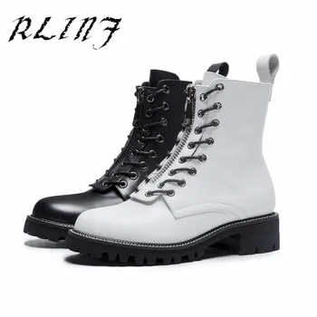 

RLINF Simple and Versatile New Product with Low-heeled Students with Short Tube Short Boots