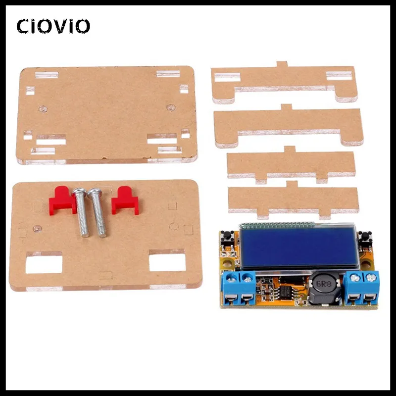 

Adjustable Step-down Power Supply Module DC-DC 5-23V To 0-16.5V 3A Voltage Current LCD Display Step Down Buck Regulator + Case