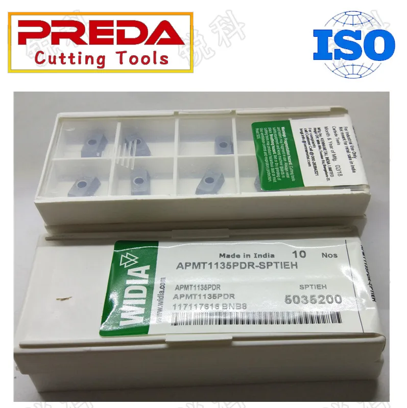 100 шт. WIDIA APMT1135PDR SPTIEH APMT1604 R0.8 ЧПУ Карбид фрезы вставка фрезерные режущие инструменты, высокая эффективность