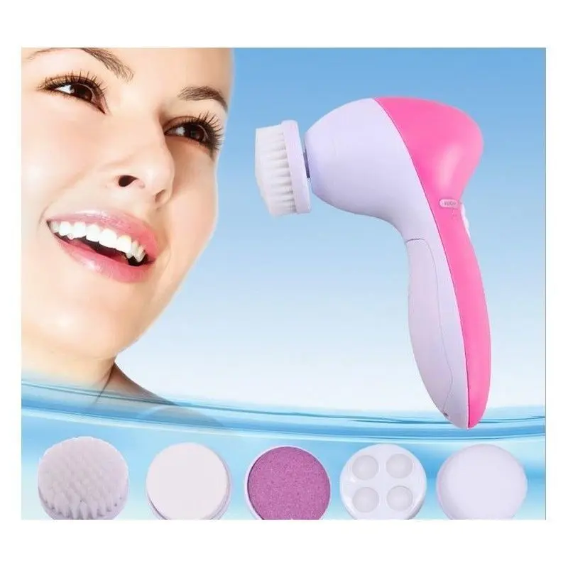 New 5IN1 font b Face b font Brush Cleansing Multifunction font b Electric b font Ultrasonic