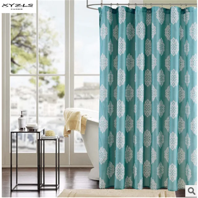 XYZLS 2016 New Modern Bath Curtain Geometric Pattern Home Decor ... XYZLS 2016 New Modern Bath Curtain Geometric Pattern Home Decor ...
