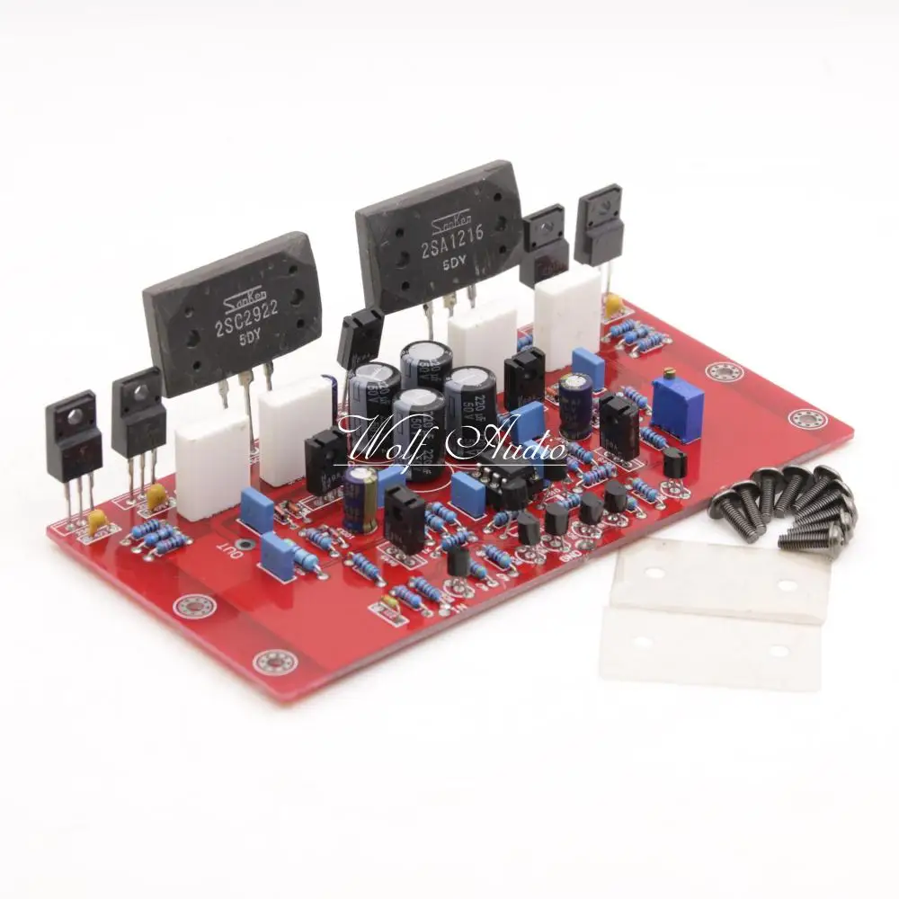 

Assembled 2SA1216+2SC2922 Mono Amplifier Board Base on 933 Circuit Power AMP Board