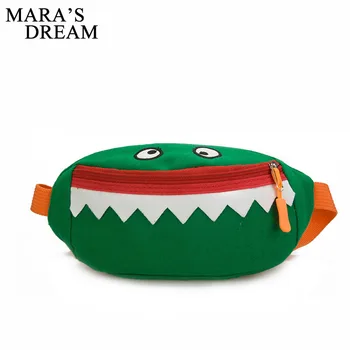 

Mara's Dream 2019 Korean Children's Small Monster Mini Pockets Men and Women Baby Coin Purse Dual-use Chest Bag Messenger Bag