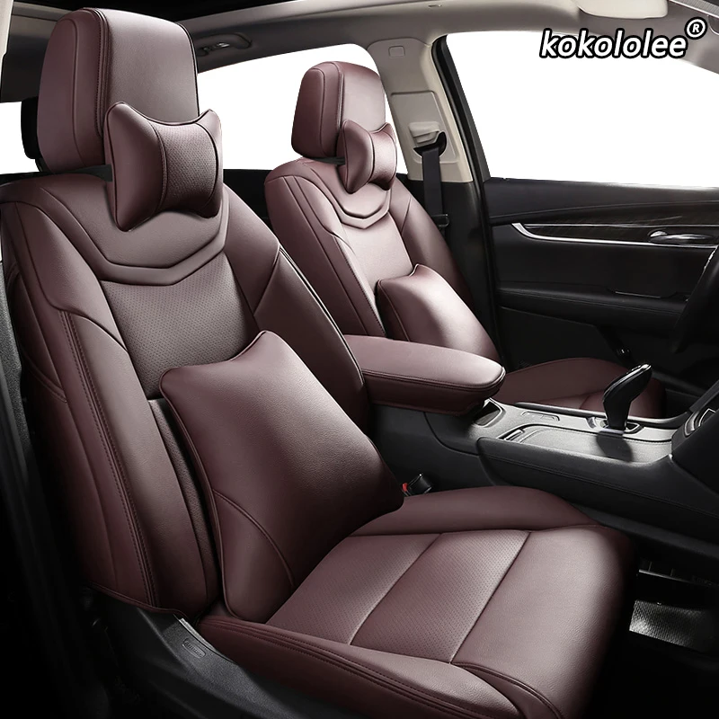 kokololee Custom Leather car seat cover For CHANGAN CS35 CS75 CS15 CS95 CS55 Benben EV MINI LOVE Yuexiang V3 V5 V7 CX20 | Автомобили и
