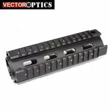 БЕСПЛАТНО S& H. 223 Rem 5,56 мм поручень Карабин Длина Пикатинни Quad рейка система бесплатно 12-Pack чехлы