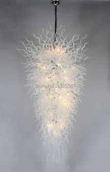 Online Free Shipping 120v/240v LED Bulbs Murano Glass Chandelier Light Fixtures