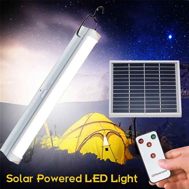 

30 LED Bulb Solar Light Outdoor Garden Remote Control Solar Panel Lamp Waterproof Emergency Lighting Camping Floodlight