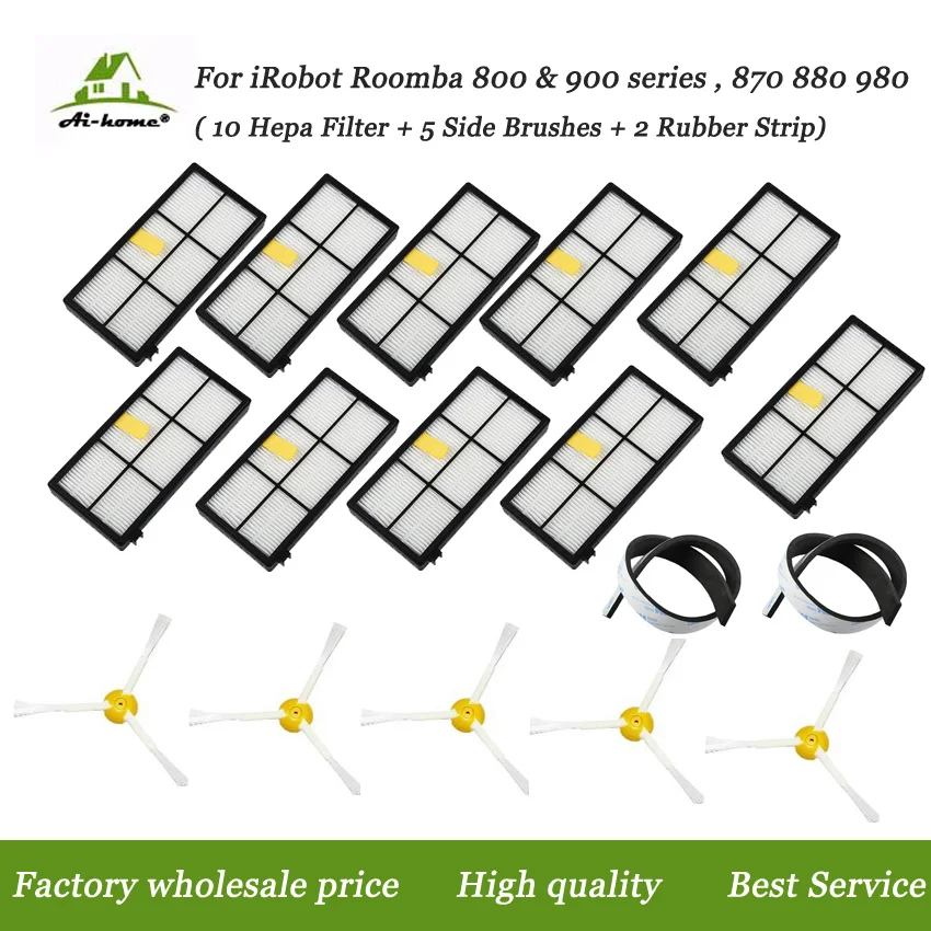 For iRobot Roomba 800 900 Series 870 880 980 Vacuum Parts 10 Hepa