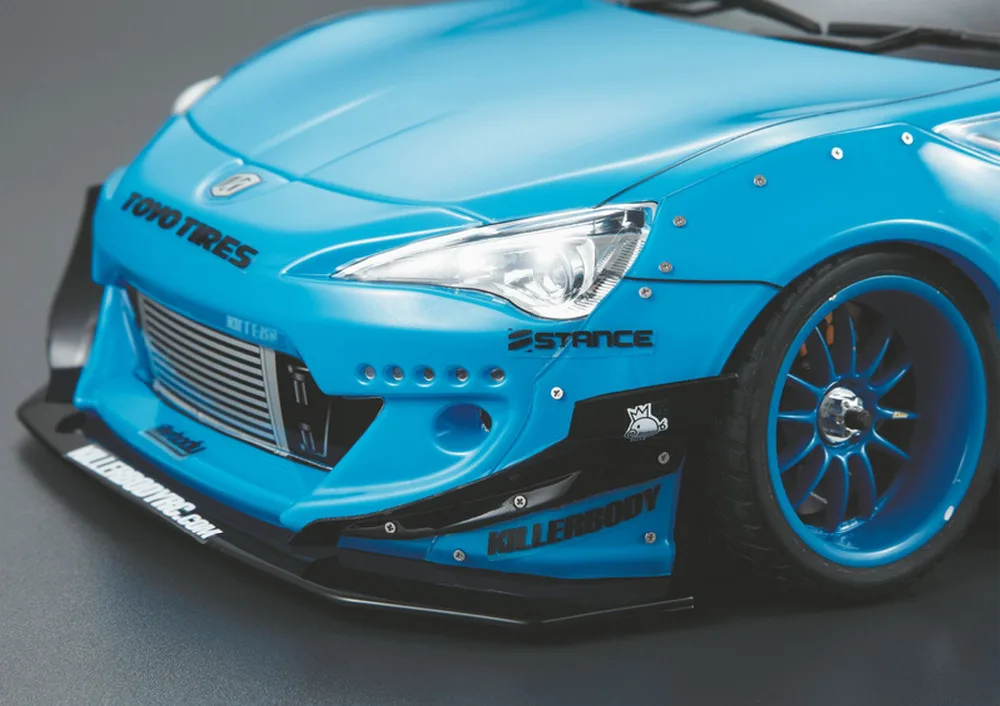 Killerbody 48582 1/10 Дрифт rc автомобиль BRZ GT86 PC изменить прозрачные части тела 1:10 на дороге Корпус только для HPI Kyosho FW06