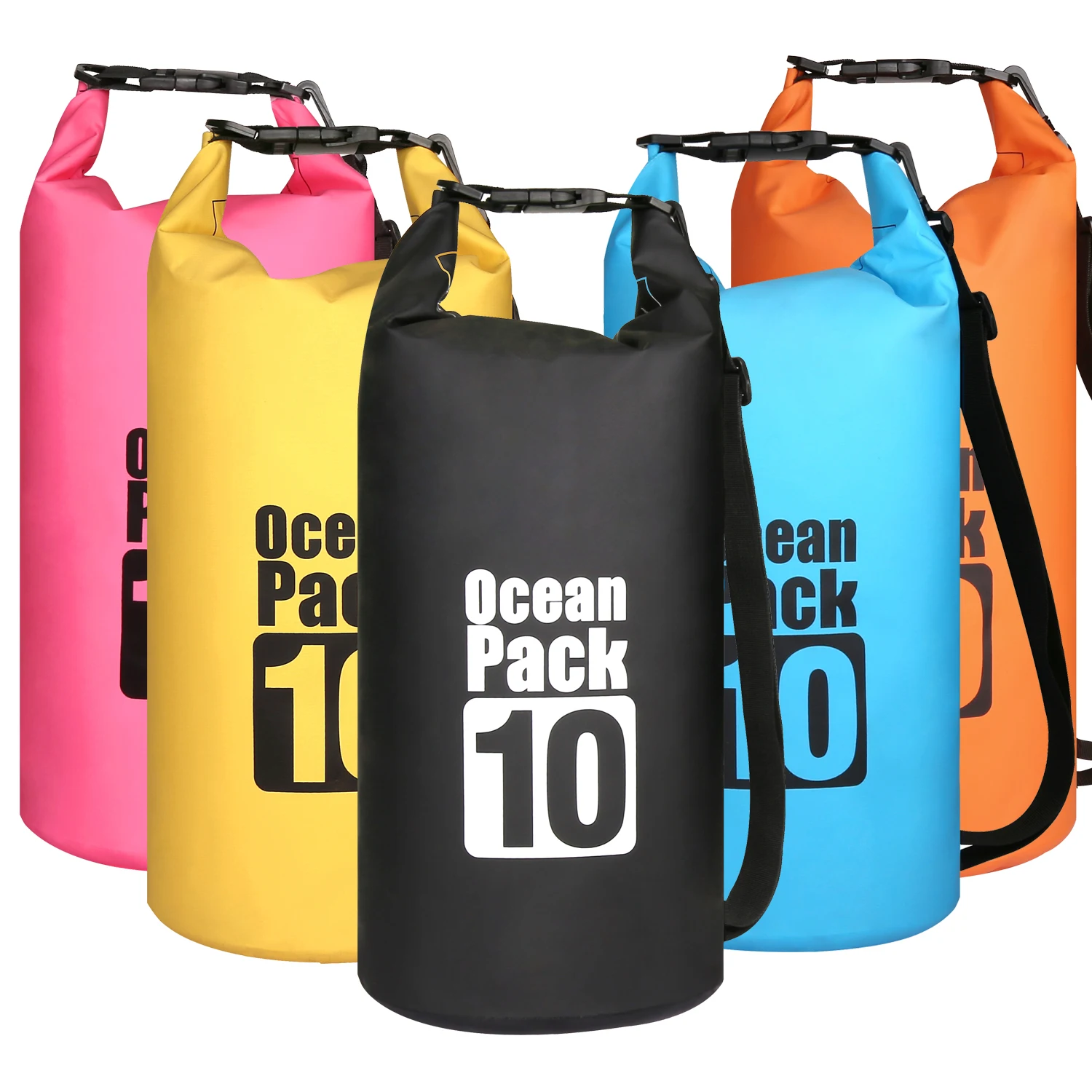10L agua resistente impermeable saco seco almacenamiento paquete bolsa de natación al aire libre kayak piragüismo río Trekking canotaje