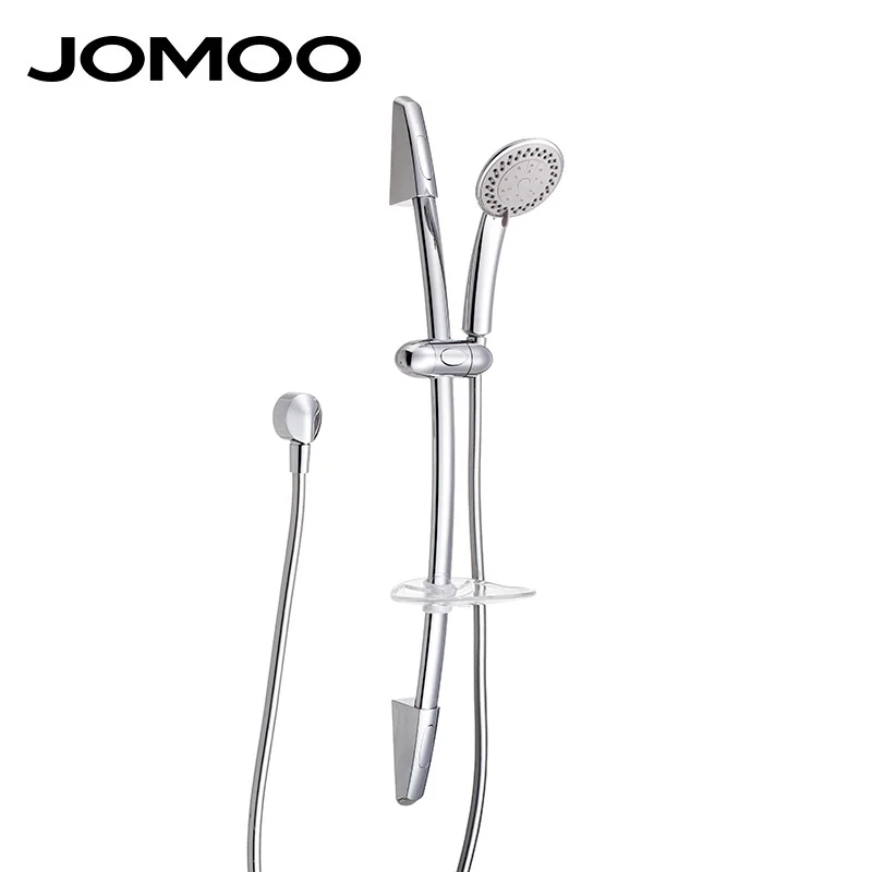 JOMOO ABS Material Chrome Finish Bathroom Shower Set with Slider Bar