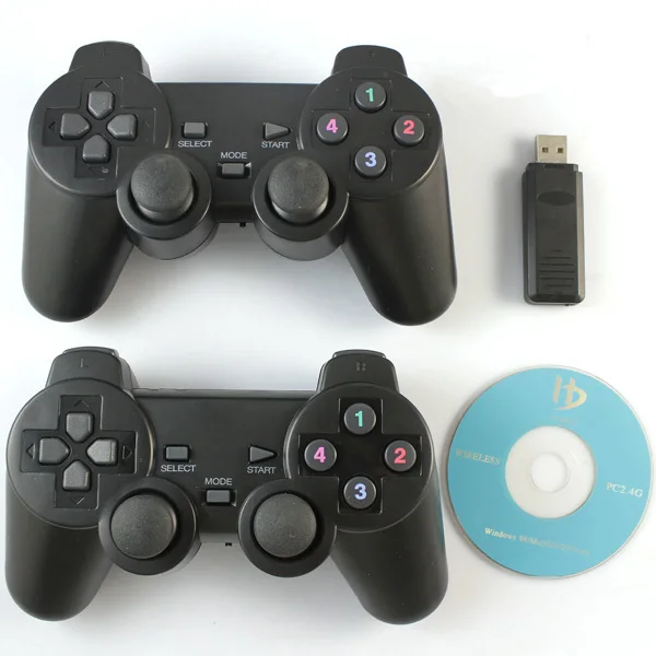 Multi loop Signal Dual Motor /2.4GHz USB Twins Wireless Controller