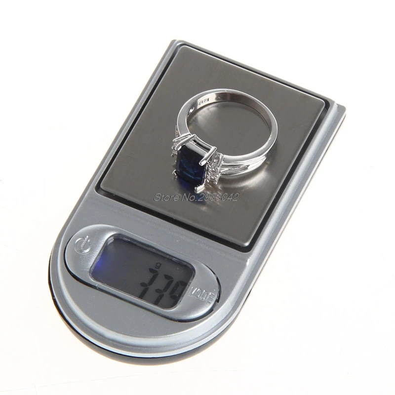 

100g x 0.01g Lighter Style LCD Digital Pocket Jewelry Gram Balance Weight Scale -W128
