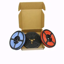 90 м силиконовый 30AWG провод диаметром 1,2 мм провод из луженой меди кабель красный черный синий каждые 30 М DIY