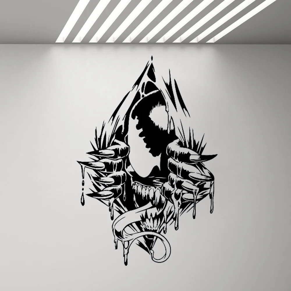 

Boys Room Decoration Wall Sticker Decal Venom Superhero Spiderman Wall Vinyl Decals Bedroom Home Decoration New Arrival G164