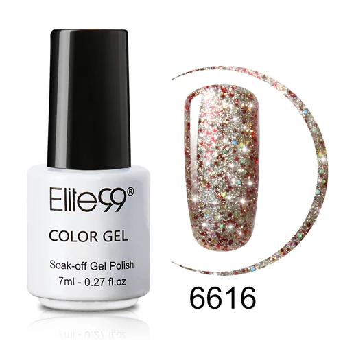Elite99 7 мл супер блестящий Звездный Гель-лак для ногтей Полупостоянный Гель-лак для ногтей Блестящий Гель-лак для дизайна ногтей DIYNail - Цвет: FXJ6616