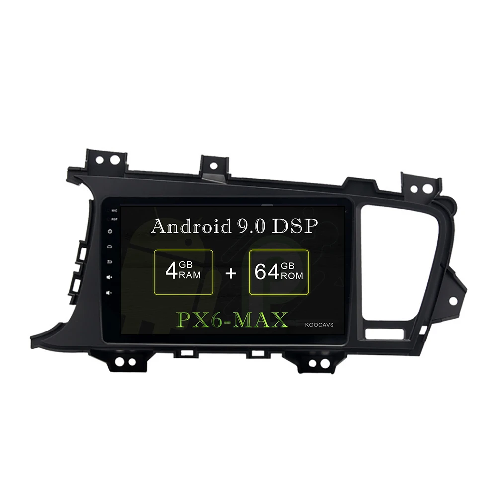 KOOCAVS " ips Android 9,0 Автомобильный gps радио плеер для Kia K5 Optima2011 2012 2013 с 4 Гб+ 64G навигация Мультимедиа