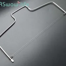 Инструменты для выпечки нож для нарезки торта двойная линия для резки хлеба инструмент нож из нержавеющей стали кухонные аксессуары помощь для приспособление для выпечки