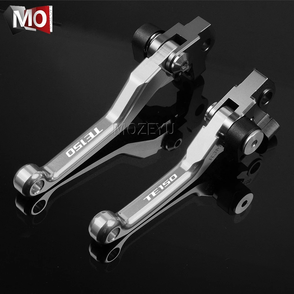 TE150 17 Gray Для HUSQVARNA TE150 TE 150 мотокросса CNC Pivot тормозные рычаги сцепления Байк мотоцикл - Цвет: TE150 17 Gray