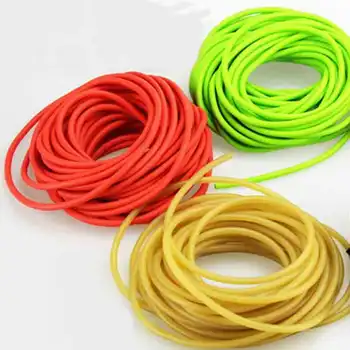 

OD 6mm And ID 3mm Slingshot Shooting Rubber Tube Part 10m Length Natural Latex Slingshots Bow Rubber Band Catapult Elastic AH33