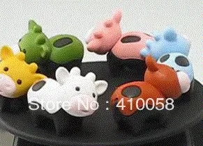 

Free shipping Cute Animal Cow Eraser 20pcs/lot Creative School Children Stationery Eraser