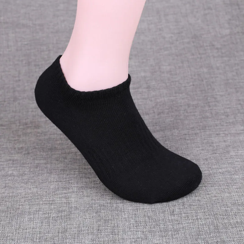 LKWDer 5 пар мужские безбортные носки толще практические Полотенца дно Эластичность Талия Для мужчин носки Для мужчин прочный