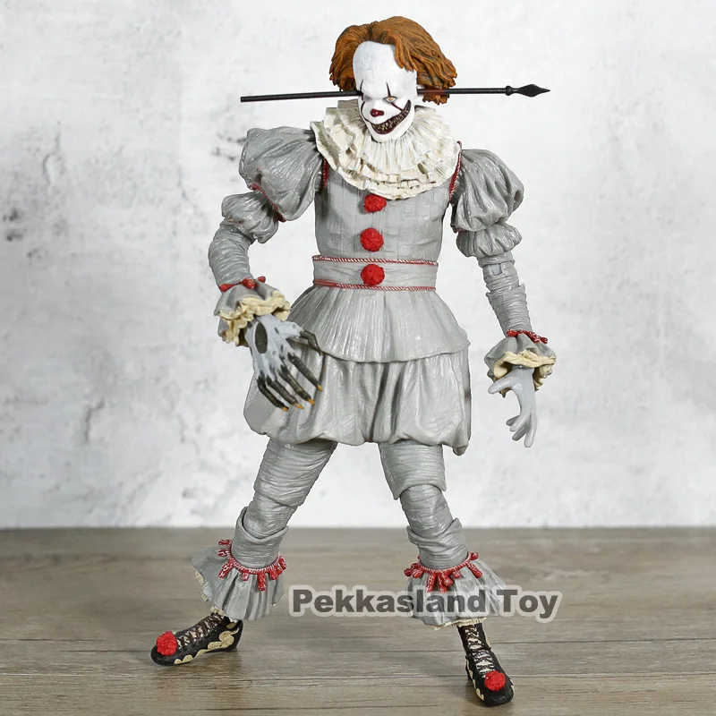 Neca 1990 VER Оригинал Stephen King's It Pennywise Joker страшное лицо клоуна экшн фигурка из ужасов