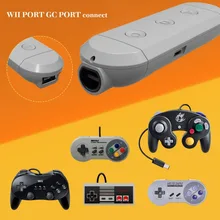 For GameCube Classic Editions Wii Classic Gamepad GC wireless Converter Switch / PC Adapater