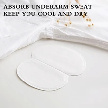 Top Sale Underarm Dress Clothing Armpit Care Sweat Scent Perspiration Pad Shield Absorbing Deodorant Antiperspirant 10Pcs/set