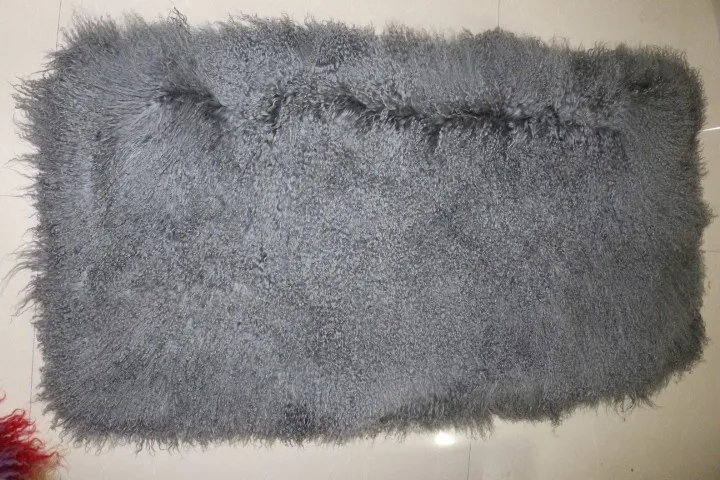 Кудрявая пластина меха ягнёнка/мех монгольского ягнёнка одеяла/козьи ковры ковер для домашнего текстиля в моде