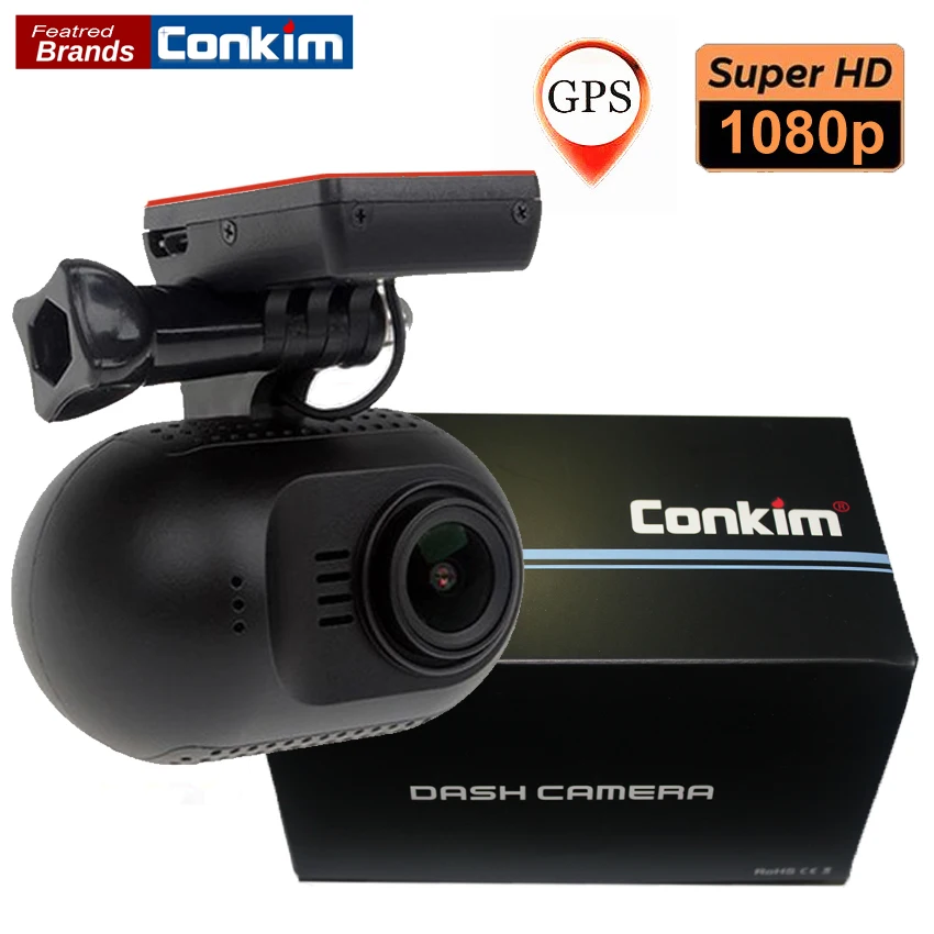 

Conkim Video Registrator WIFI Camera GPS Car DVR Recorder 1080P Full HD NT96655 1.5" Dash Camera Parking Guard Mini 0903 NanoQ