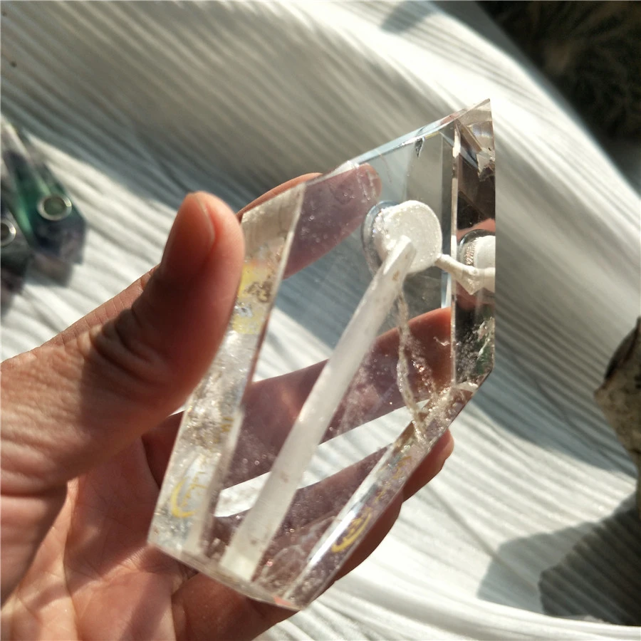 1ピース非常にきれいな特別クリスタルパイプクラフトクリア水晶振動子喫煙パイプ Stones Aliexpress