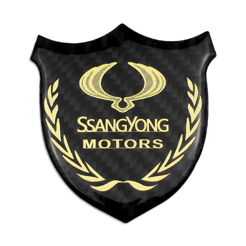 

Car Sticker Fender Badge for Ssang Yong Actyon Rexton Rodius Chairman Tivoli XLV Tivolan Car Styling