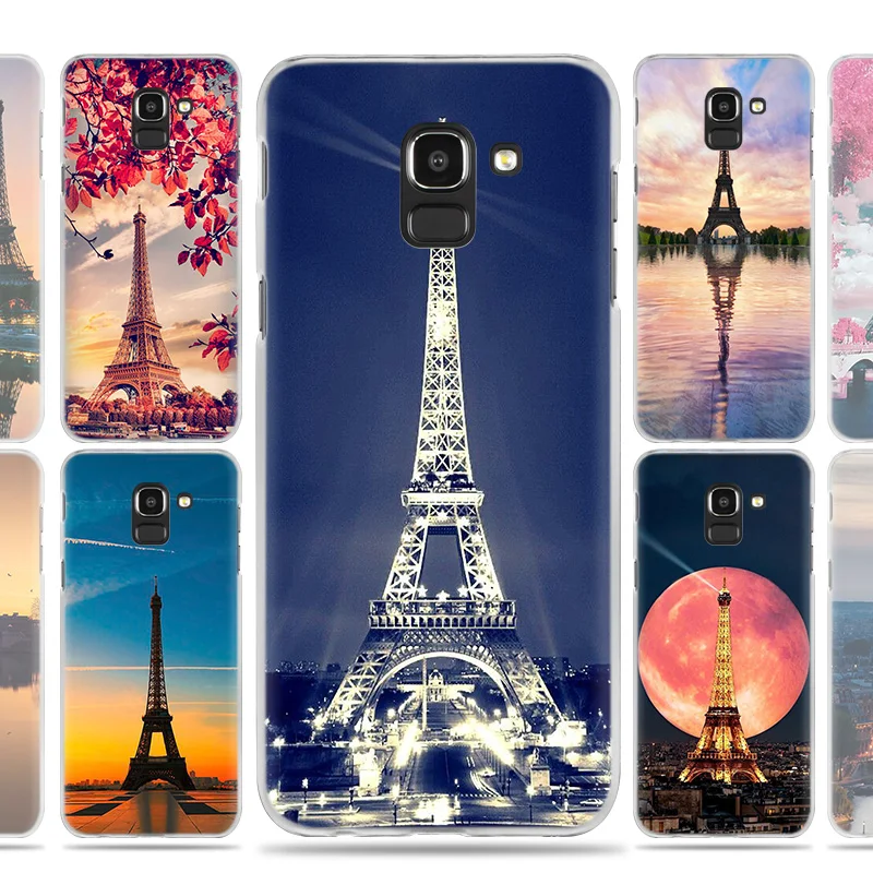 

Hard Plastic Case Cover Coque for Samsung Galaxy J2 J3 J4 J5 J6 J7 J8 2016 2017 2018 Prime Plus Love Paris Eiffel tower France