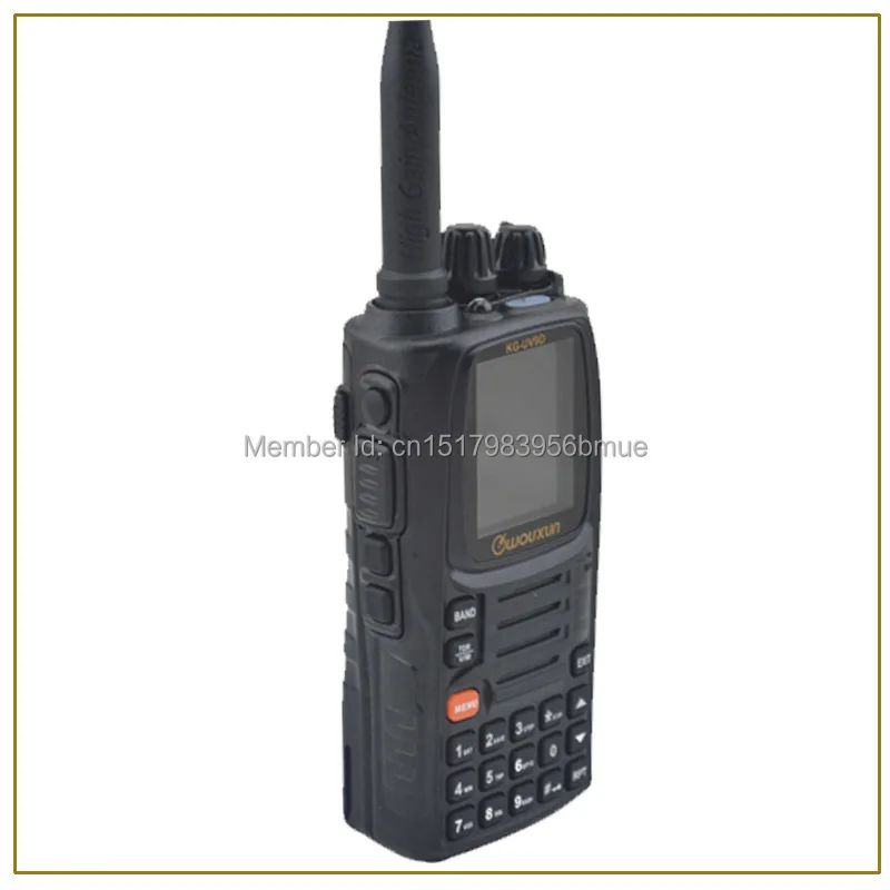 WOUXUN рация KG-UV9D VHF136-174MHz и UHF400-512MHz двухдиапазонный радио (дуплексный режим) две полосы TX, семь диапазонов RX