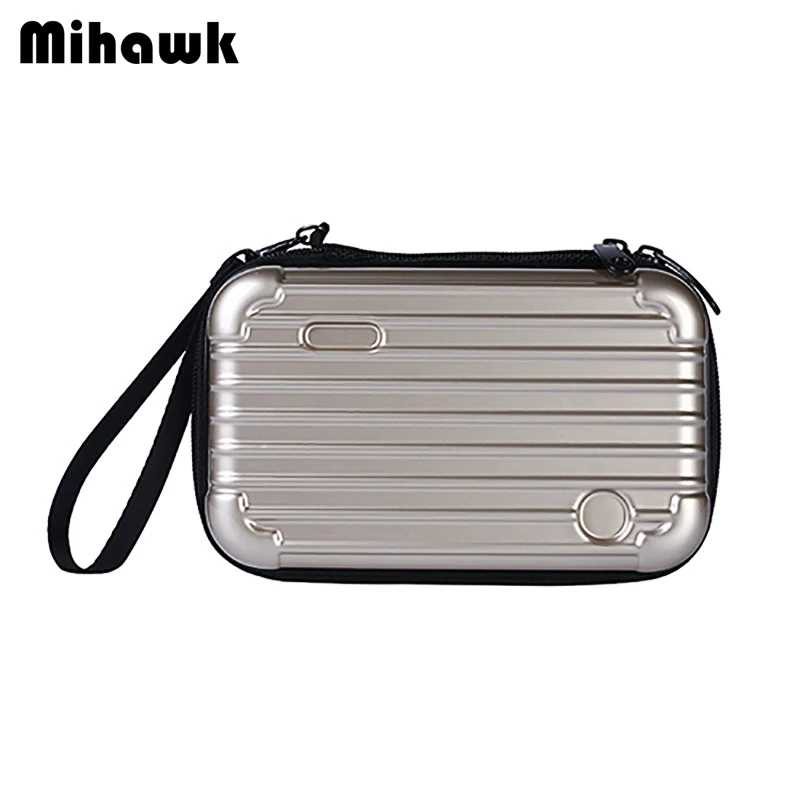 

Mihawk Cosmetic Case Suitcase For Makeup Tote Fashion Beauty Case Vanity Cases Bag Makeup Brush Lipstick Decoration Pouch Stuff