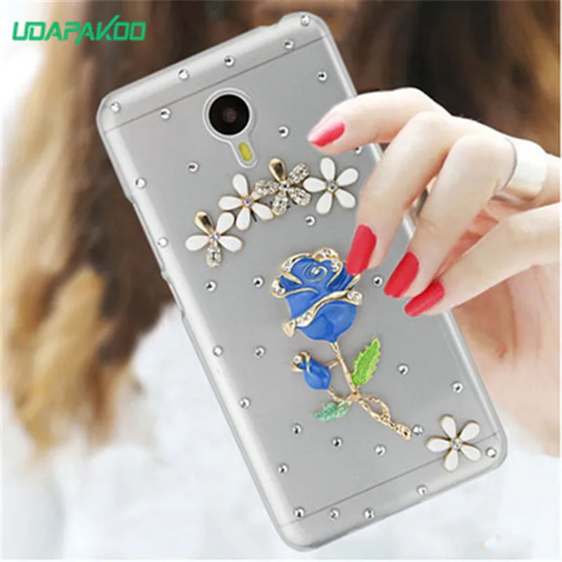 Шикарный милый чехол для телефона DIY со стразами Meizu M6 M5 M3 M2 NOTE 15 LITE 16 Pro 5 6 7 Plus M6S M6T MX6